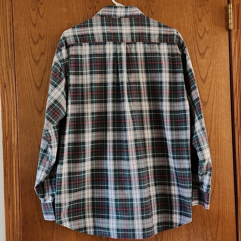 American Eagle Outfitters Men's Size Large Plaid Shirt - Picture 6 of 10